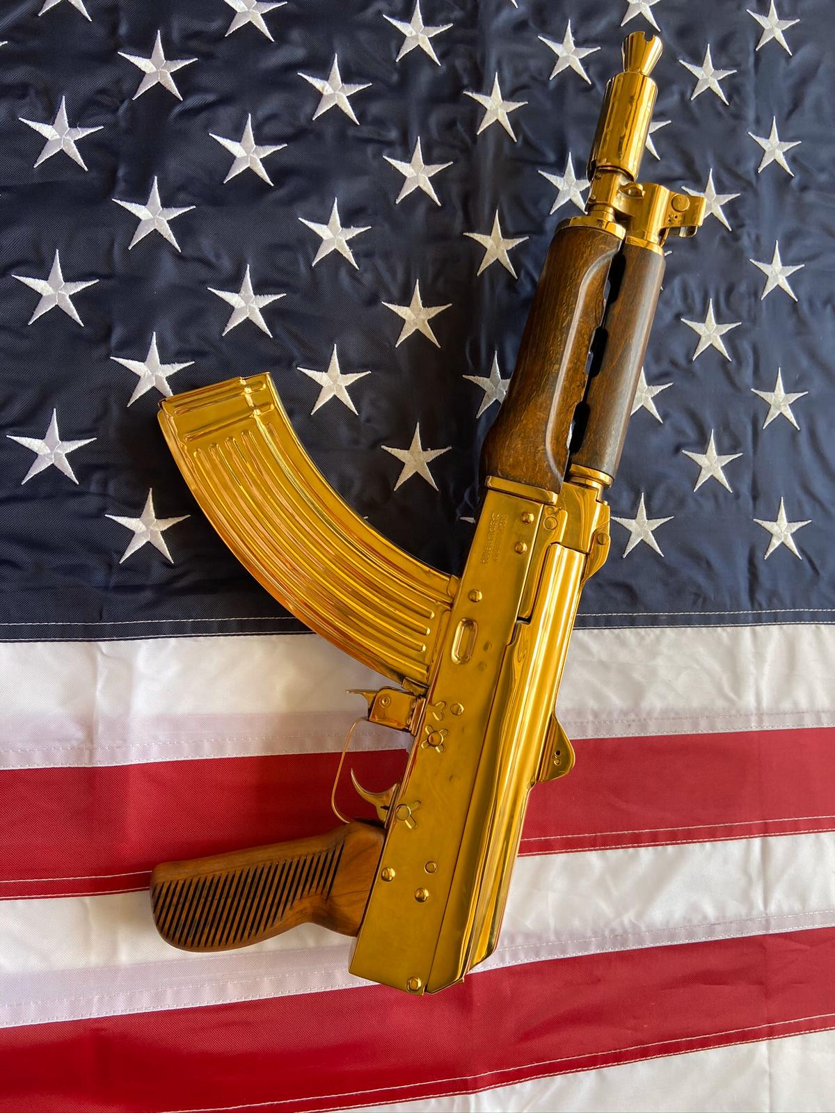 AKS-74U Gold
