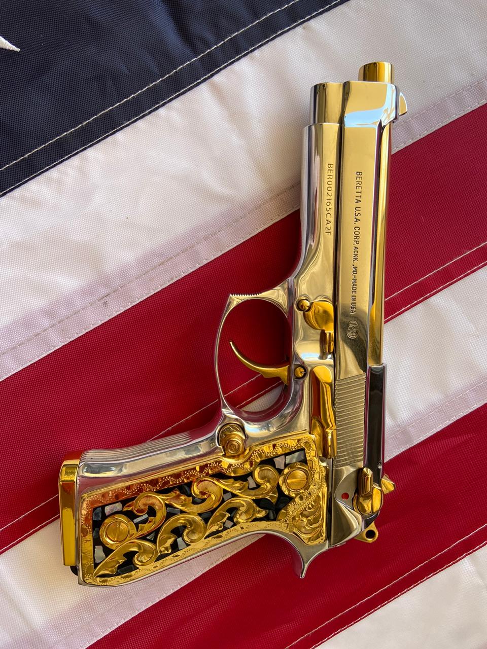 Beretta Full Gold American Golden Gun