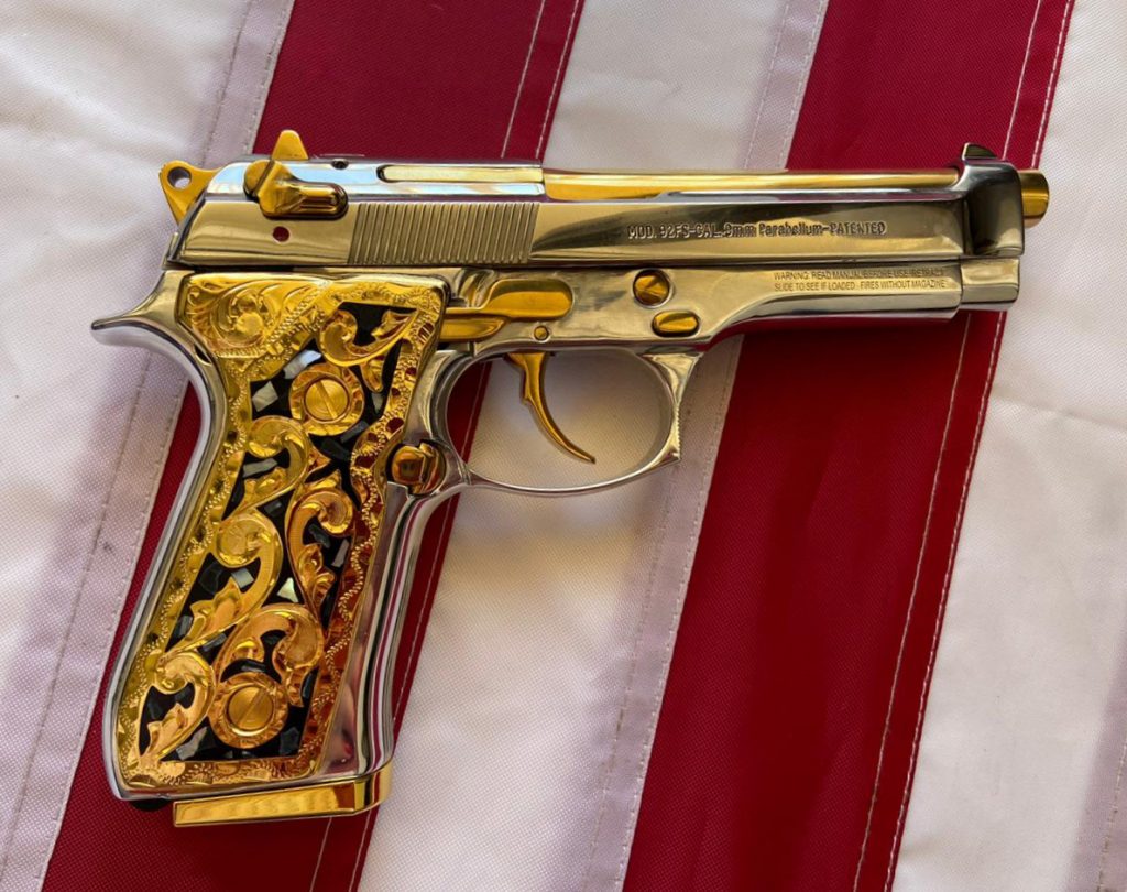 Beretta Full Gold American Golden Gun