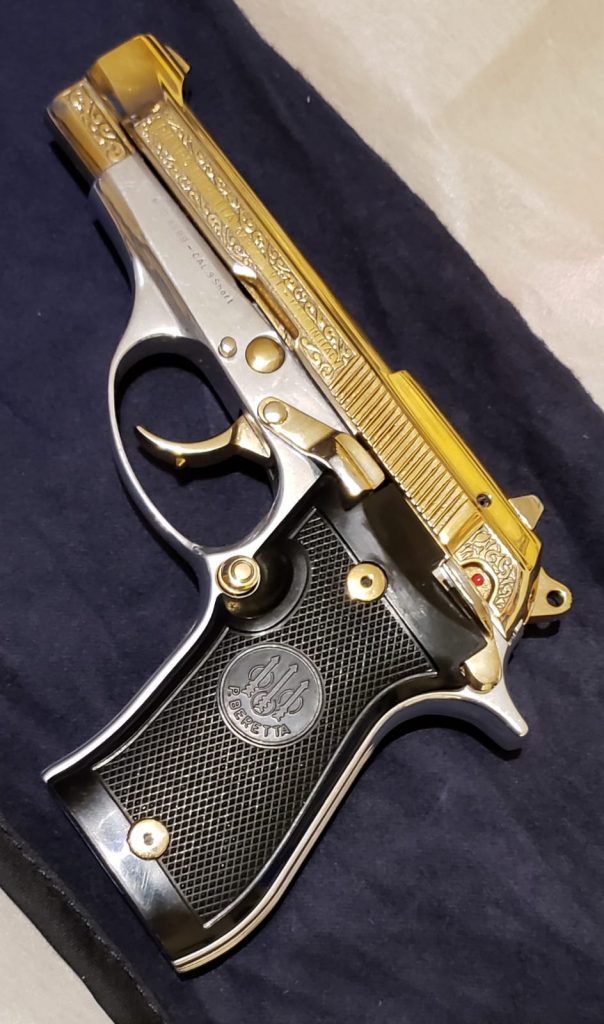 Beretta 85BB 38 Auto - American Golden Gun