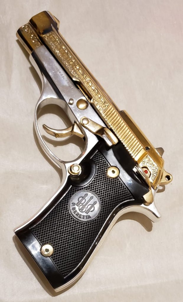 Beretta 85BB 38 Auto - American Golden Gun