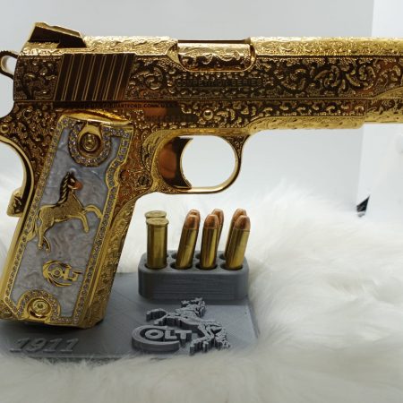 Gold Colt 1911 Caliber 9mm